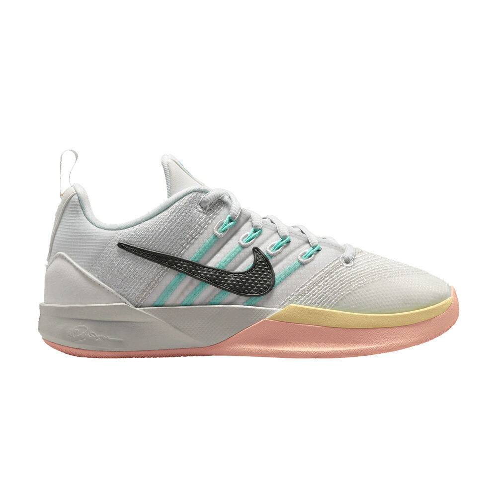 ナイキ 白色 ホワイト 灰色 グレー 'SILENCER' ジュニア キッズ NIKE SABRINA 3 GS / SUMMIT WHITE IRON GREY PHOTON ベビー マタニティ スニーカー｜スニケス