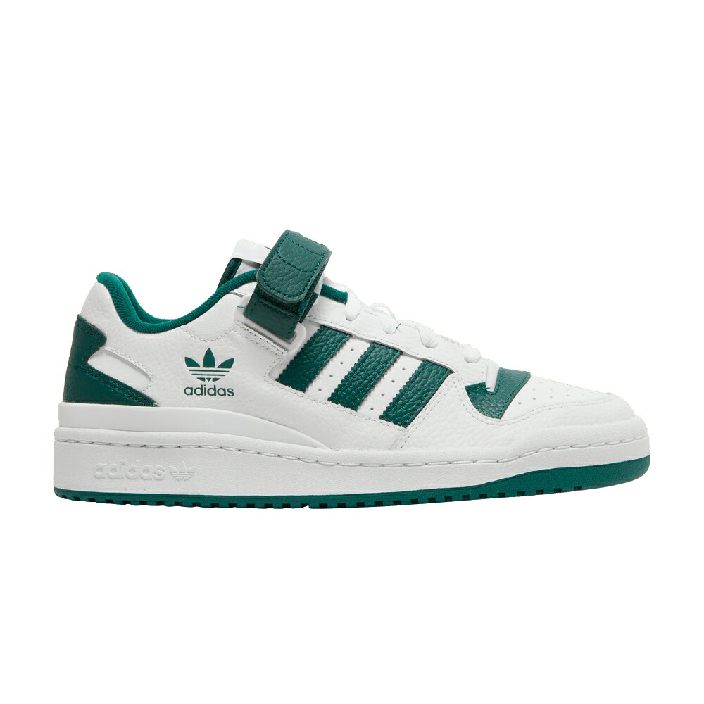 アディダス フォーラム 白色 ホワイト 緑 グリーン WHITE GREEN スニーカー メンズ ADIDAS FORUM LOW COLLEGIATE / CLOUD WHITE COLLEGIATE GREEN