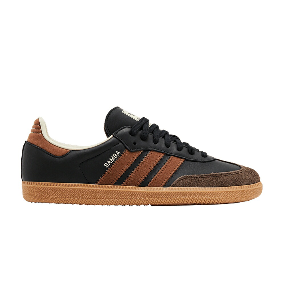 アディダス サンバ コア 黒色 ブラック 茶色 ブラウン 'BLACK BROWN' スニーカー メンズ ADIDAS SAMBA OG PRELOVED / CORE BLACK PRELOVED BROWN DARK