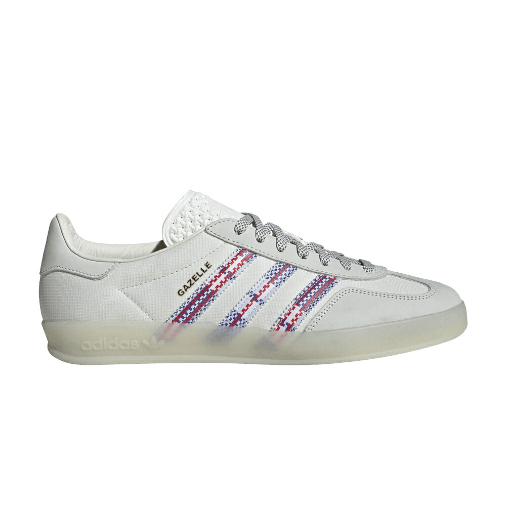 アディダス ガゼル 御徒面子 中核グループ 白いこと 白いこと \u0027LAUNDRY WHITE\u0027 スニーカー メンズ ADIDAS ALWAYTH X GAZELLE INDOOR BAG PACK - / CORE WHITE SUPPLIER COLOR CHALK