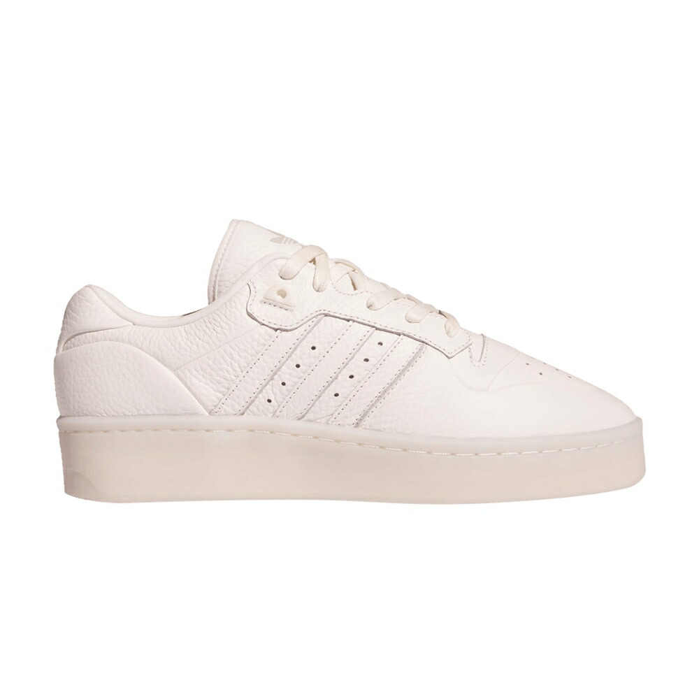 アディダス 白色 ホワイト アイボリー コア 黒色 ブラック IVORY スニーカー メンズ ADIDAS RIVALRY LUX LOW / CLOUD WHITE IVORY CORE BLACK