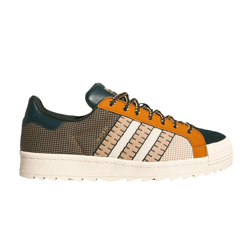 アディダス クロット スーパースター 白色 ホワイト 砂色 サンド PATCHWORK スニーカー メンズ ADIDAS CLOT X SUPERSTAR / WONDER WHITE WORN SAND GRANITE
