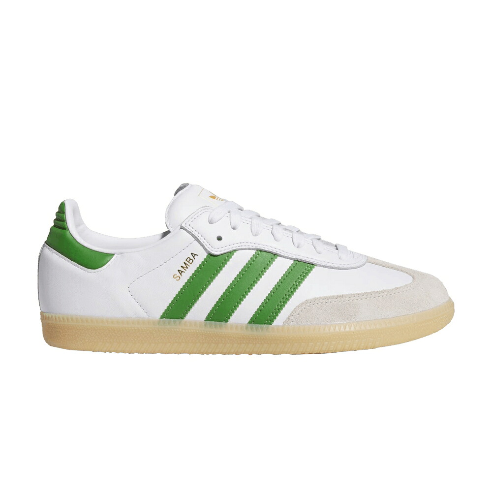アディダス サンバ 労働者の一団 白いこと 白いこと 緑 緑であること \u0027WHITE GREEN\u0027 スニーカー メンズ ADIDAS SAMBA ADV CREW / CLOUD WHITE CREW GREEN GUM