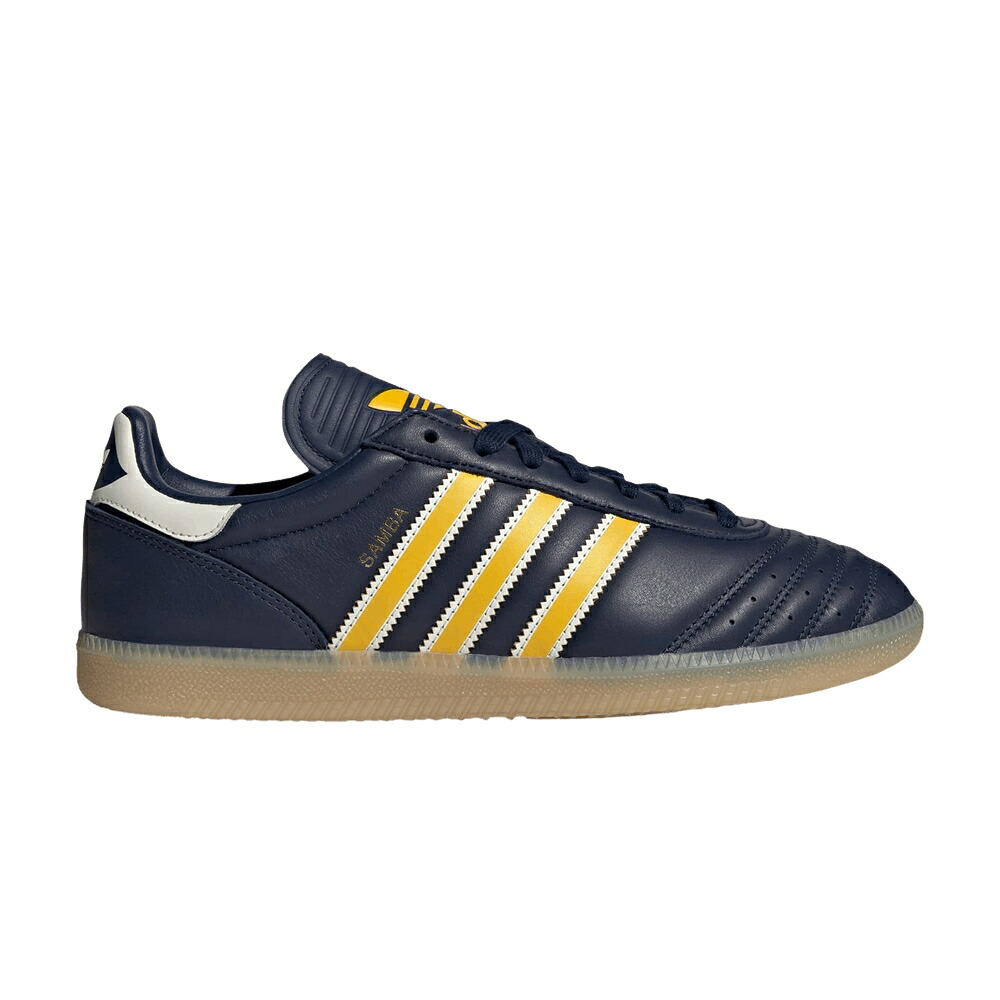 アディダス サンバ 藍色 インディゴ 白色 ホワイト ナイト 'NIGHT GUM' スニーカー メンズ ADIDAS SAMBA JP INDIGO OFF WHITE / NIGHT INDIGO OFF WHITE GUM