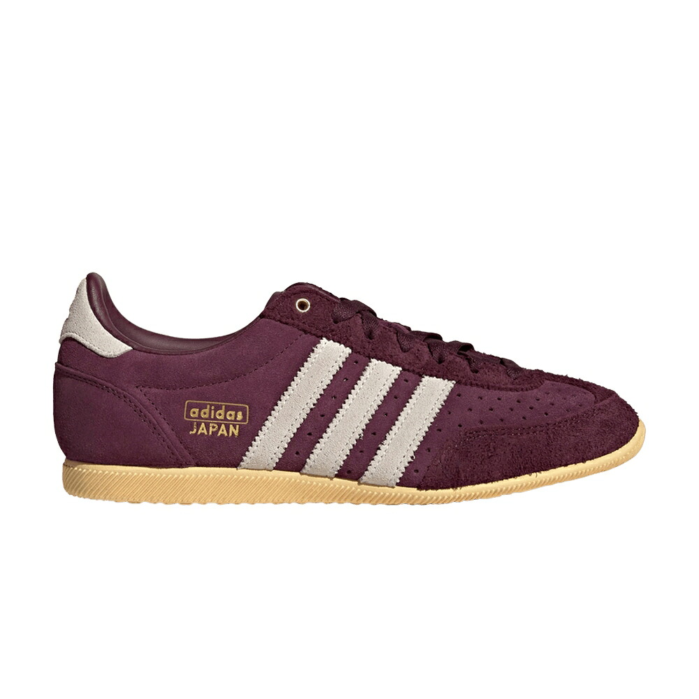 アディダス マルーン 皮膚軟化剤 白いこと 白いこと ゴールド \u0027MAROON\u0027 スニーカー レディース ADIDAS WMNS JAPAN / MAROON CREAM WHITE GOLD METALLIC