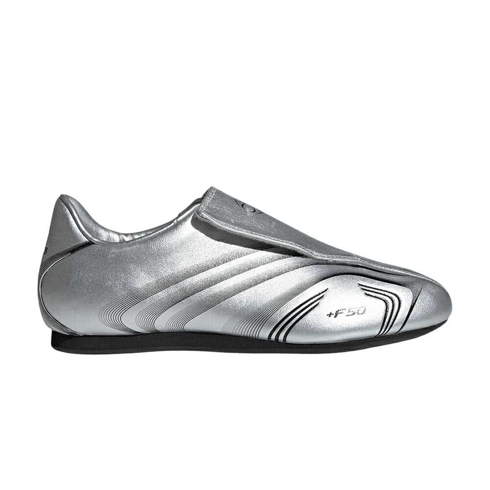 アディダス 銀色 シルバー コア 黒色 ブラック ILVER BLACK スニーカー レディース ADIDAS WMNS TAEKWONDO F50 METALLIC / SILVER METALLIC CORE BLACK