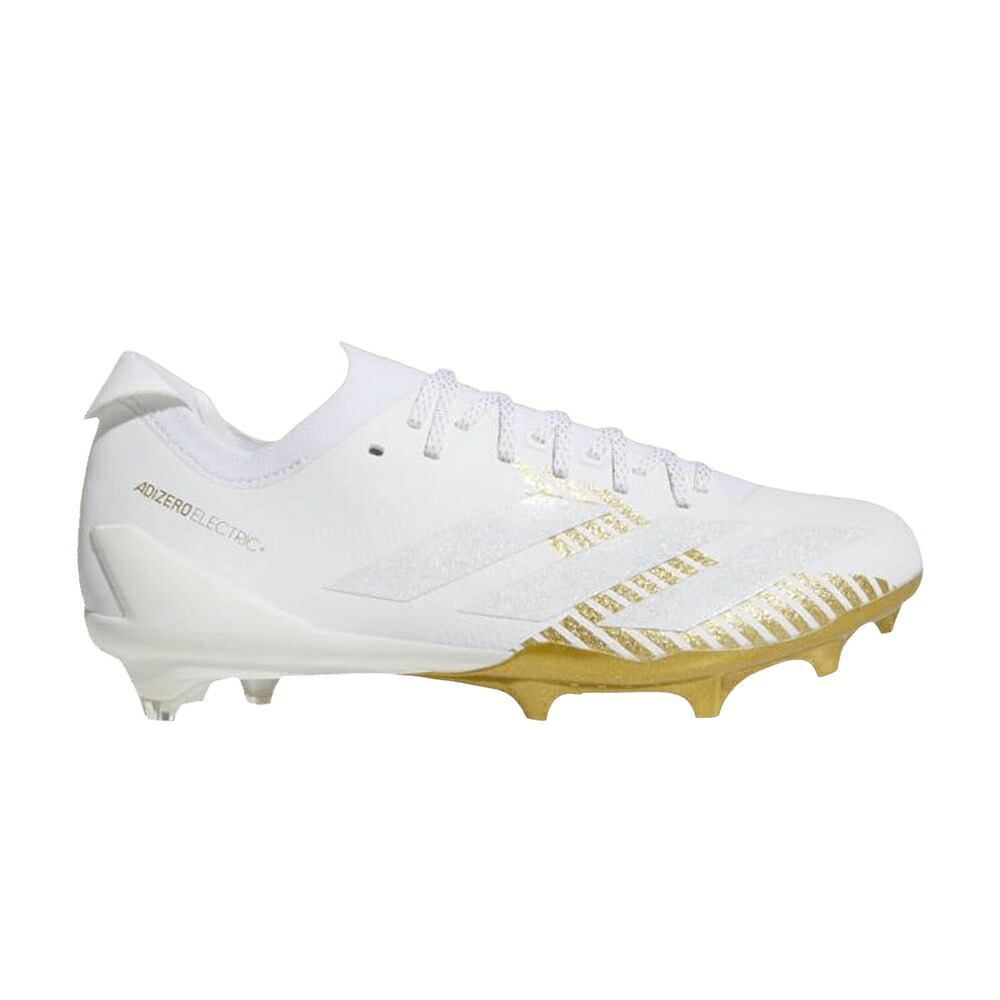 アディダス アディゼロ 白いこと 白いこと ゴールド ELECTRIC+ \u0027CLOUD METALLIC\u0027 スニーカー メンズ ADIDAS ADIZERO 2 WHITE GOLD / CLOUD WHITE CLOUD WHITE GOLD
