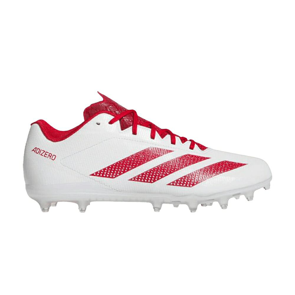 アディダス アディゼロ 白色 ホワイト パワー チーム 赤 レッド ELECTRIC.2 'CLOUD RED' スニーカー メンズ ADIDAS ADIZERO 2 WHITE POWER / CLOUD WHITE TEAM POWER RED 2