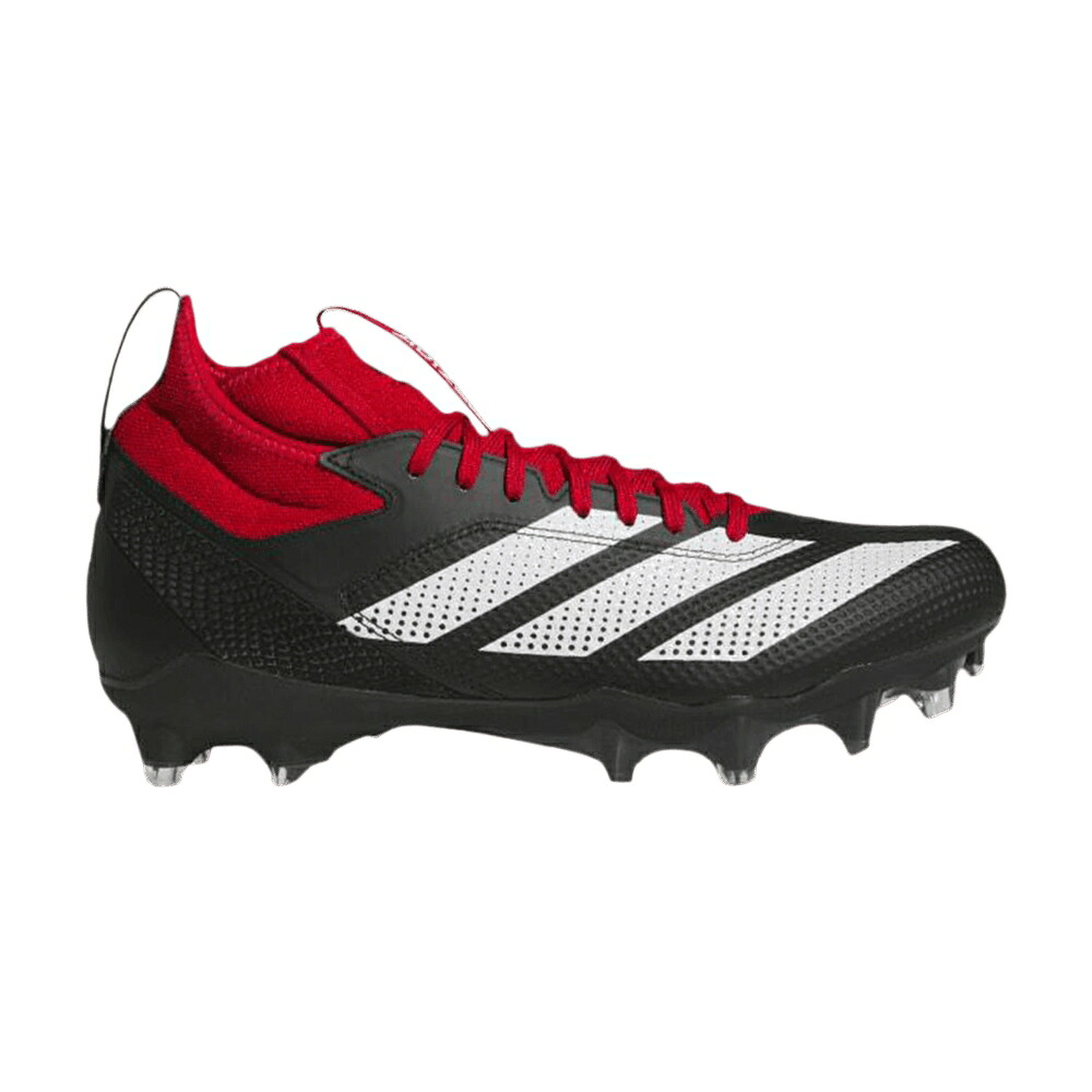 アディダス アディゼロ インパクト 黒色 ブラック パワー コア 白色 ホワイト チーム 'CORE RED' スニーカー メンズ ADIDAS ADIZERO IMPACT BLACK POWER / CORE BLACK CLOUD WHITE TEAM
