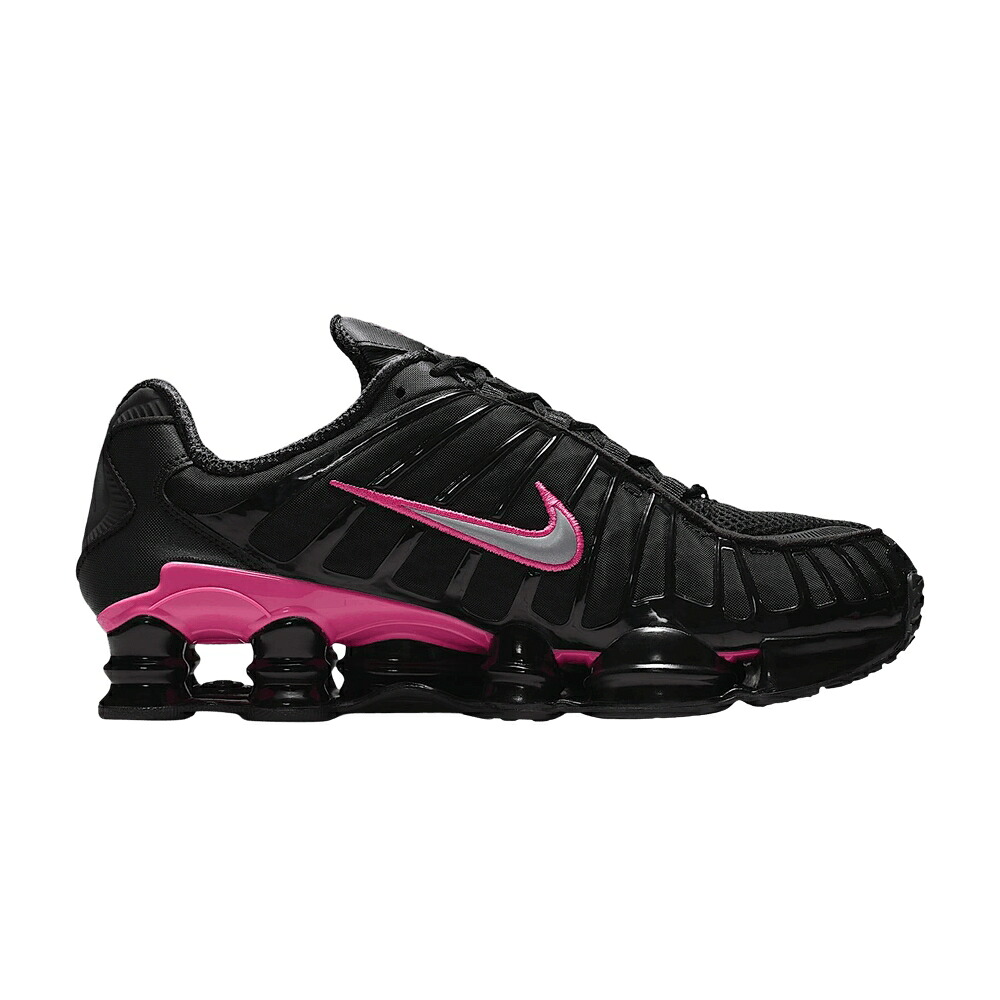 ナイキ ショックス 黒いこと 黒いこと しろがね色 しろがね色 \u0027BLACK PINKSICLE\u0027 スニーカー レディース NIKE WMNS SHOX TL / BLACK PINKSICLE METALLIC SILVER