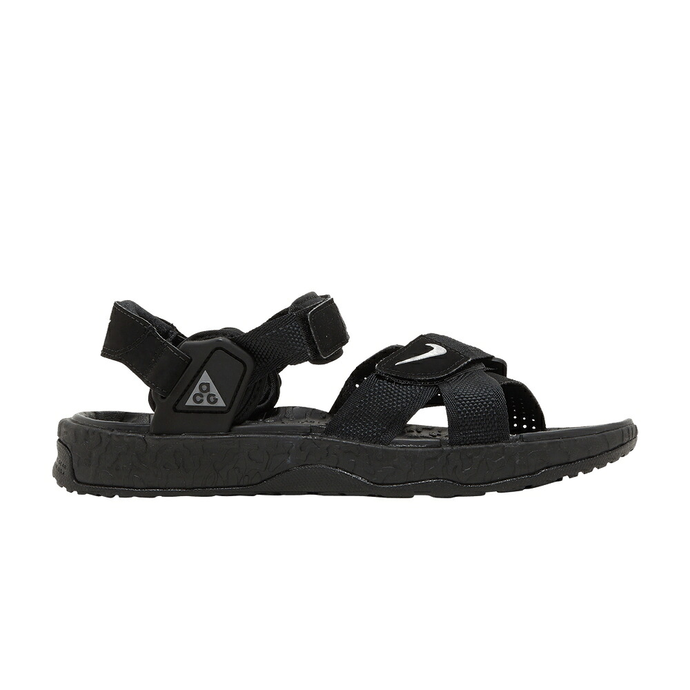 ナイキ 黒色 ブラック 灰色 グレー DESCHUTZ+ 'BLACK ANTHRACITE' スニーカー メンズ NIKE ACG AIR / BLACK BLACK ANTHRACITE GREY FOG|スニケス