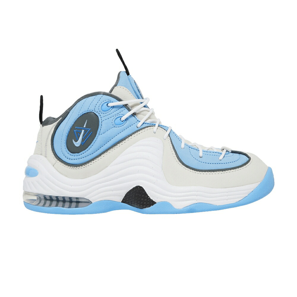 ナイキ ペニー 青色 ブルー 白色 ホワイト エアペニー PLAYGROUND BLUE スニーカー メンズ NIKE SOCIAL STATUS X AIR PENNY 2 - UNIVERSITY / SAIL UNIVERSITY BLUE WHITE