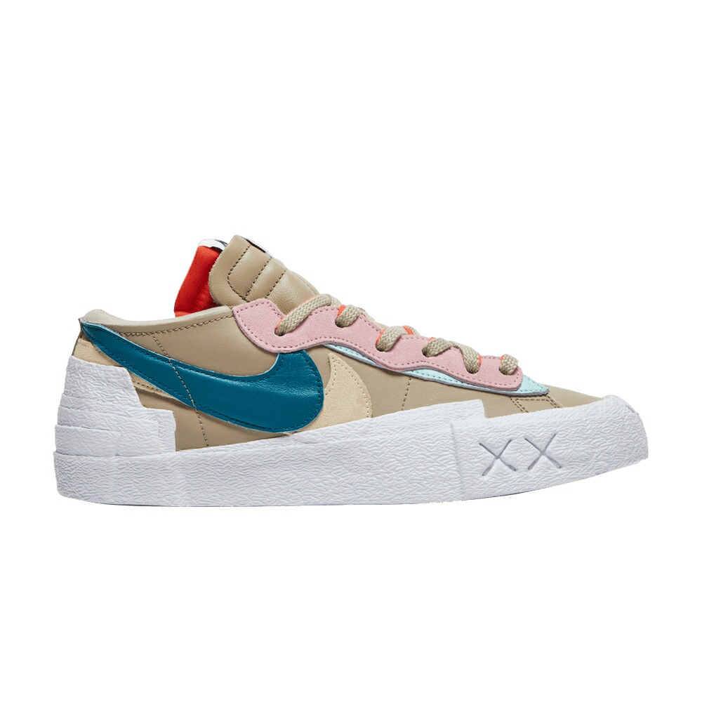 ナイキ ブレイザー 白いこと 白いこと \u0027REED\u0027 スニーカー メンズ NIKE KAWS X SACAI BLAZER LOW / REED BRIGHT SPRUCE WHITE