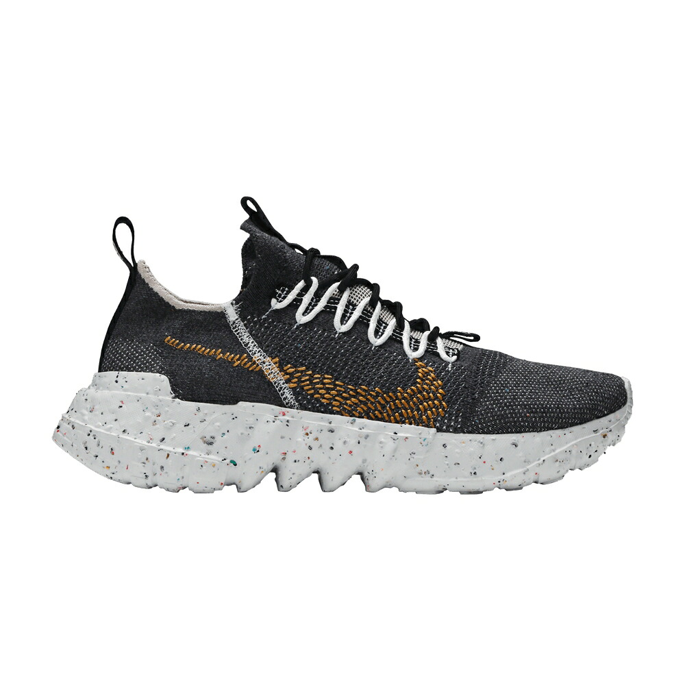 ナイキ 黒いこと 黒いこと ウィート 白いこと 白いこと \u0027BLACK WHEAT\u0027 スニーカー メンズ NIKE SPACE HIPPIE 01 / BLACK WHEAT WHITE