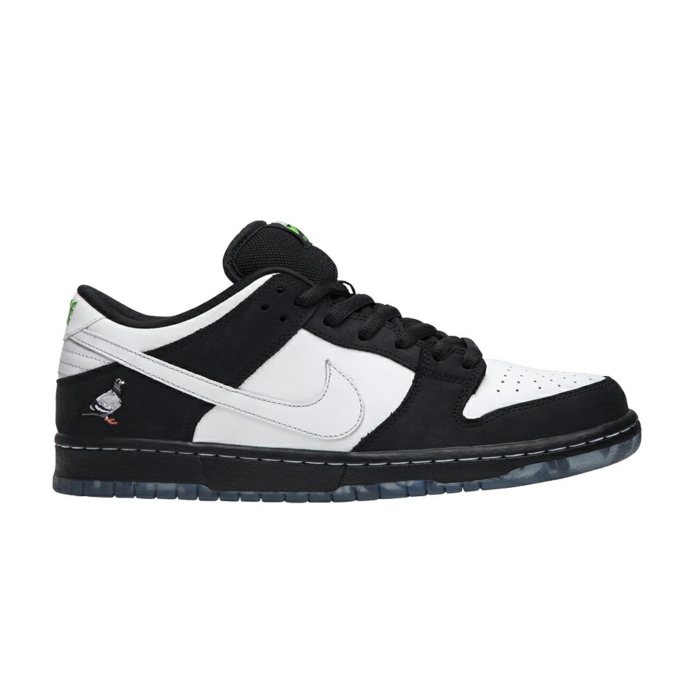 ナイキ ステープル ダンク プロ エスビー 黒色 ブラック 白色 ホワイト ダンクロー PANDA PIGEON スニーカー メンズ NIKE JEFF STAPLE X DUNK LOW PRO SB / BLACK WHITE