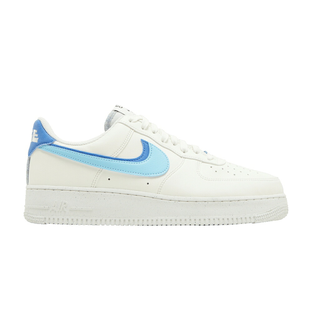 ナイキ 青味 青み 黒いこと 黒いこと 空軍 \u002707 \u002782 CHILL\u0027 スニーカー メンズ NIKE AIR FORCE 1 LV8 - BLUE / SAIL MEDIUM BLUE BLACK BLUE