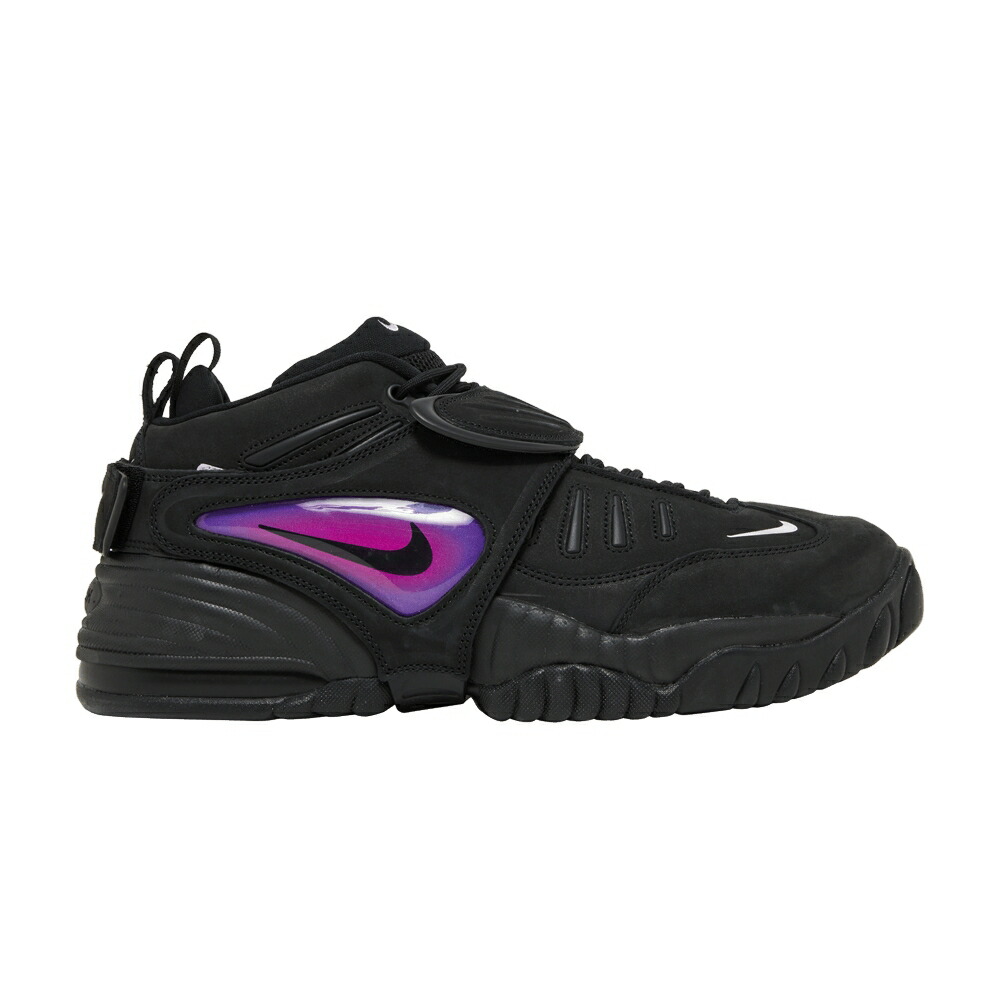 ナイキ 黒いこと 黒いこと 紫 パープル \u0027BLACK PURPLE\u0027 スニーカー メンズ NIKE AMBUSH X AIR ADJUST FORCE PSYCHIC / BLACK PSYCHIC PURPLE