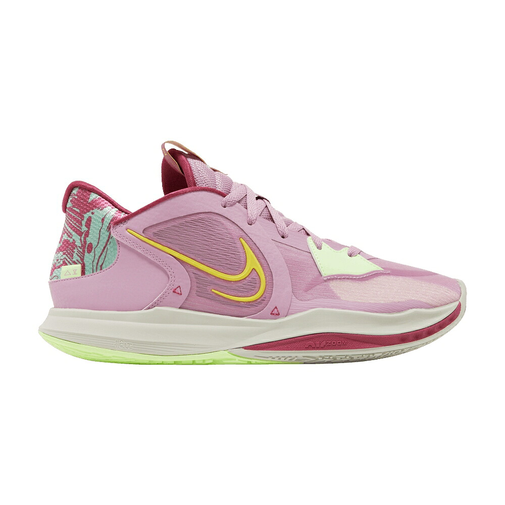 ナイキ カイリー 黄味がかった 黄色 ストライク \u0027ORCHID\u0027 スニーカー メンズ NIKE KYRIE LOW 5 / ORCHID YELLOW STRIKE LIGHT BONE