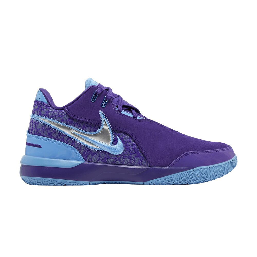 ナイキ ズーム レブロン フィールド 紫 パープル 銀色 シルバー 'SUMMIT HORNETS' スニーカー メンズ NIKE ZOOM LEBRON NXXT GEN AMPD LAKE / FIELD PURPLE METALLIC SILVER