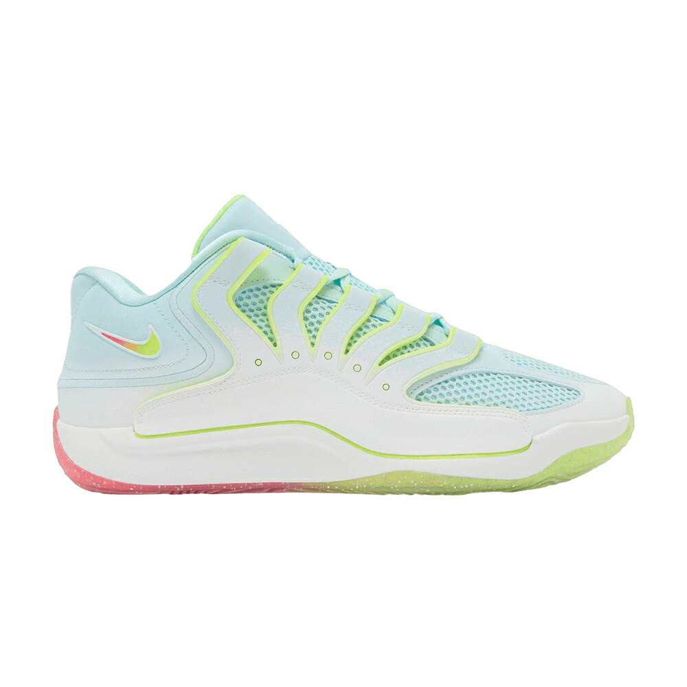 ナイキ 白色 ホワイト クリムゾン EASY MONEY スニーカー メンズ NIKE KD 18 / WHITE VOLT BRIGHT CRIMSON