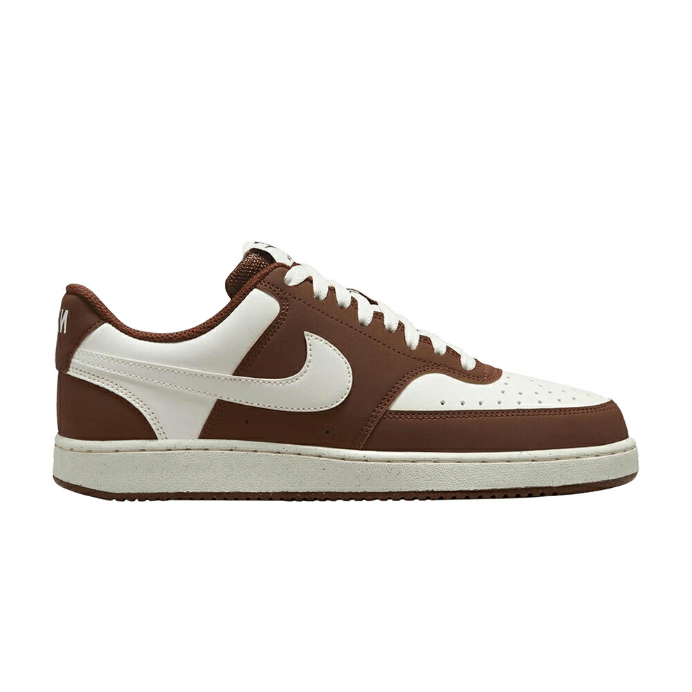 ナイキ 厚地の外套 \u0027SAIL WOW\u0027 スニーカー レディース NIKE WMNS COURT VISION LOW CACAO / SAIL CACAO WOW COCONUT MILK SAIL