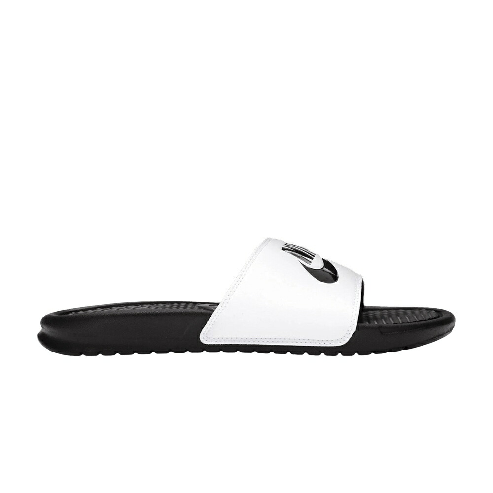 ナイキ ベナッシ サンダル 黒いこと 黒いこと 白いこと 白いこと \u0027WHITE\u0027 スニーカー メンズ NIKE BENASSI SLIDES / BLACK WHITE