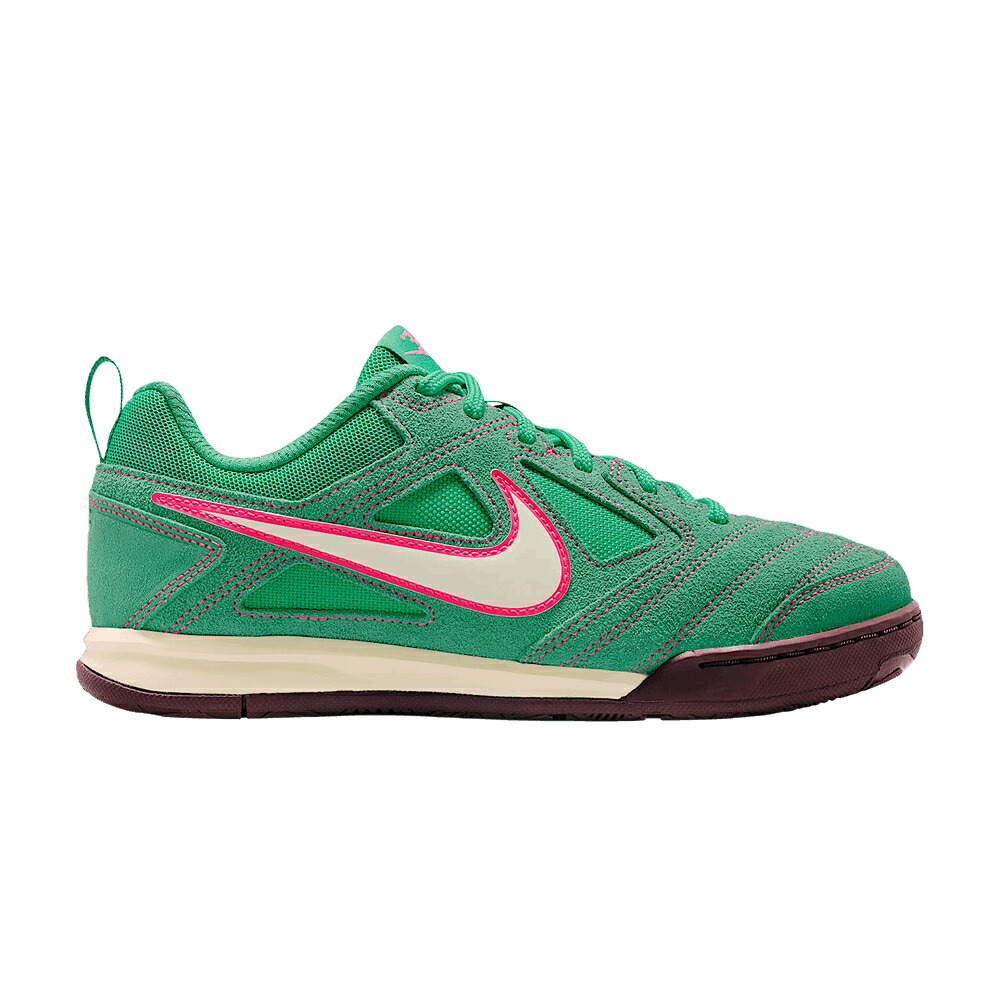 ナイキ ガトー 闘技場 緑 緑であること サクラ色 \u0027STADIUM GREEN\u0027 御坊っちゃん キッズ NIKE GATO GS / STADIUM GREEN HYPER PINK もの言う花 マタニティ スニーカー