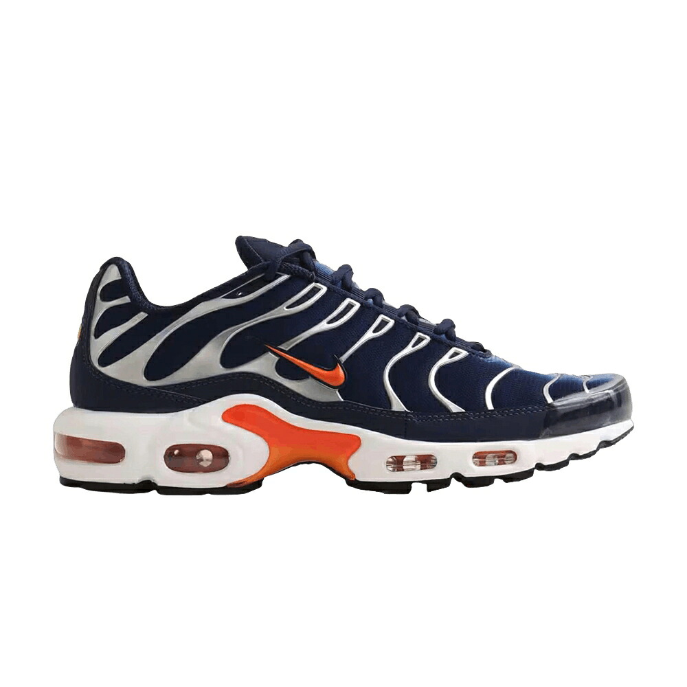 ナイキ マックス 紺色 米国海軍 エアマックスプラス \u0027SYRACUSE\u0027 スニーカー メンズ NIKE AIR MAX PLUS / MIDNIGHT NAVY ASHEN SLATE SAFETY