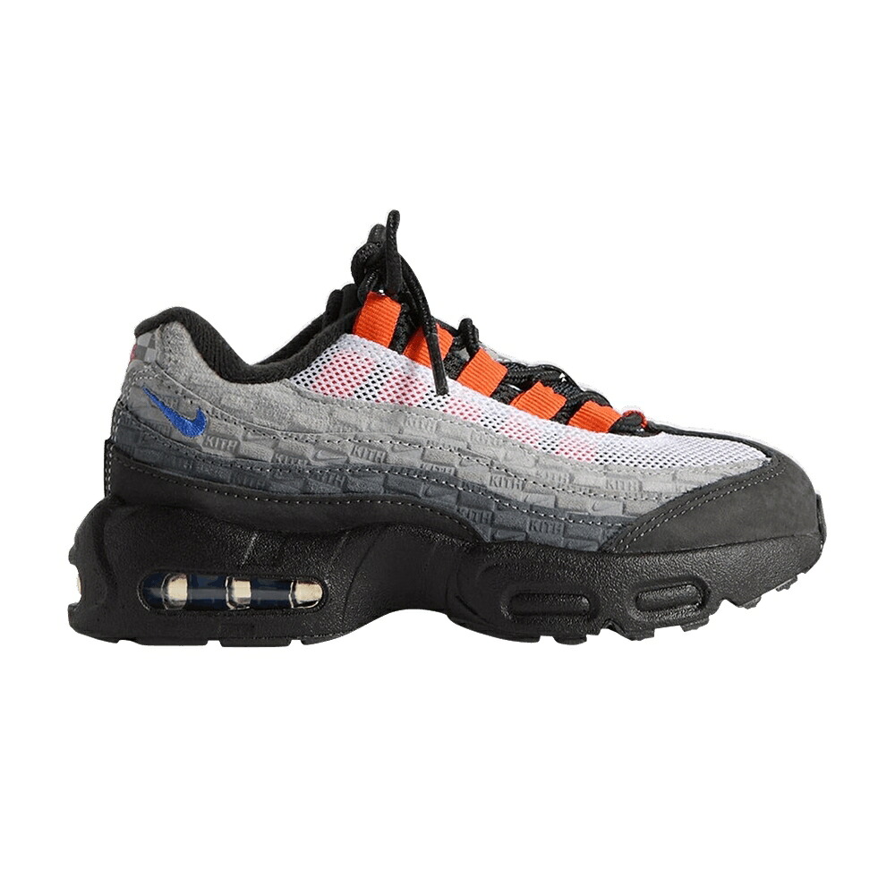 ナイキ マックス 灰色 グレー スタジアム エアマックス 'KNICKS' ジュニア キッズ NIKE KITH X AIR MAX 95 PS / ANTHRACITE DARK GREY STADIUM ベビー マタニティ スニーカー