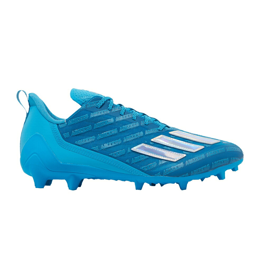 アディダス アディゼロ シアン 銀色 シルバー コア 黒色 ブラック CYAN スニーカー メンズ ADIDAS ADIZERO CLEAT / CYAN SILVER METALLIC CORE BLACK