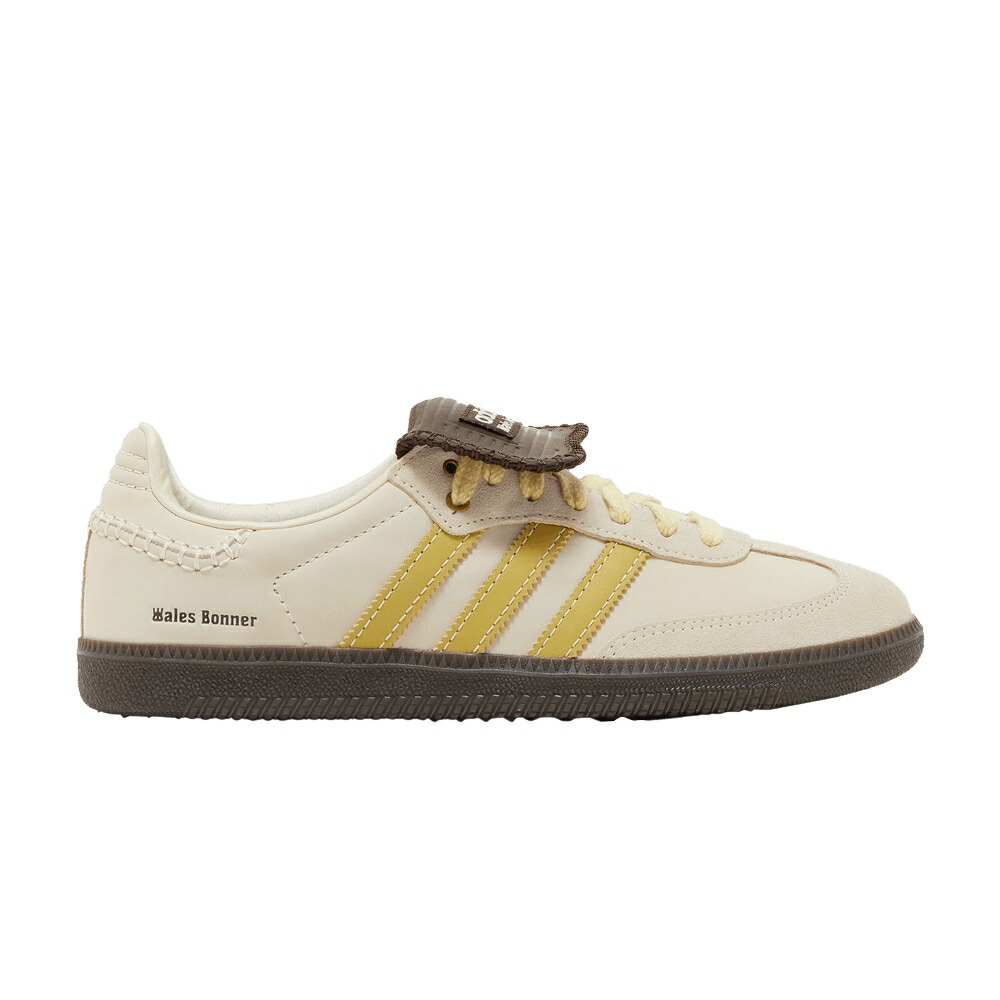 アディダス サンバ 黄色 イエロー ECRU YELLOW スニーカー メンズ ADIDAS WALES BONNER X SAMBA TINT / ECRU TINT ALMOST YELLOW DARK
