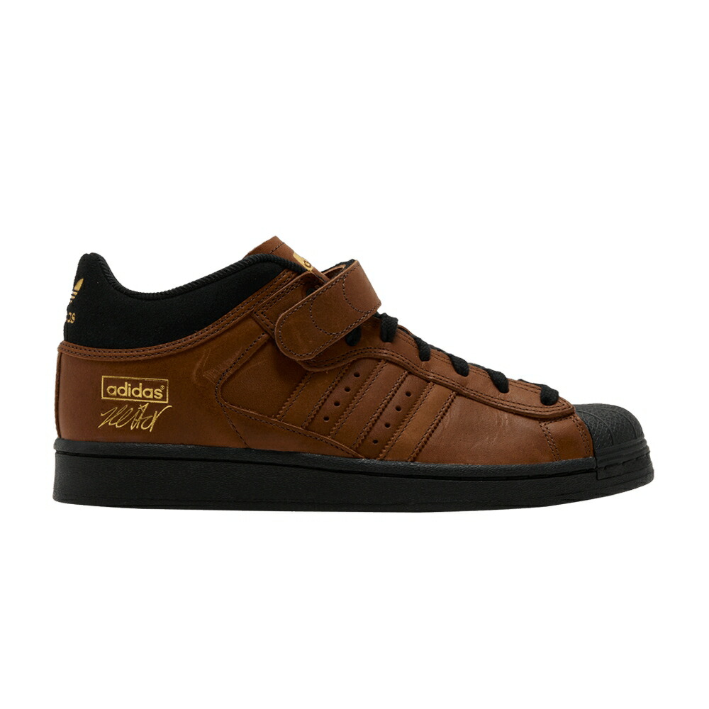 アディダス 労働者階級 貝殼 中核グループ 黒いこと 黒いこと \u0027BROWN BLACK\u0027 スニーカー メンズ ADIDAS HEITOR DA SILVA X PRO SHELL ADV / CORE BLACK CORE BLACK CORE BLACK