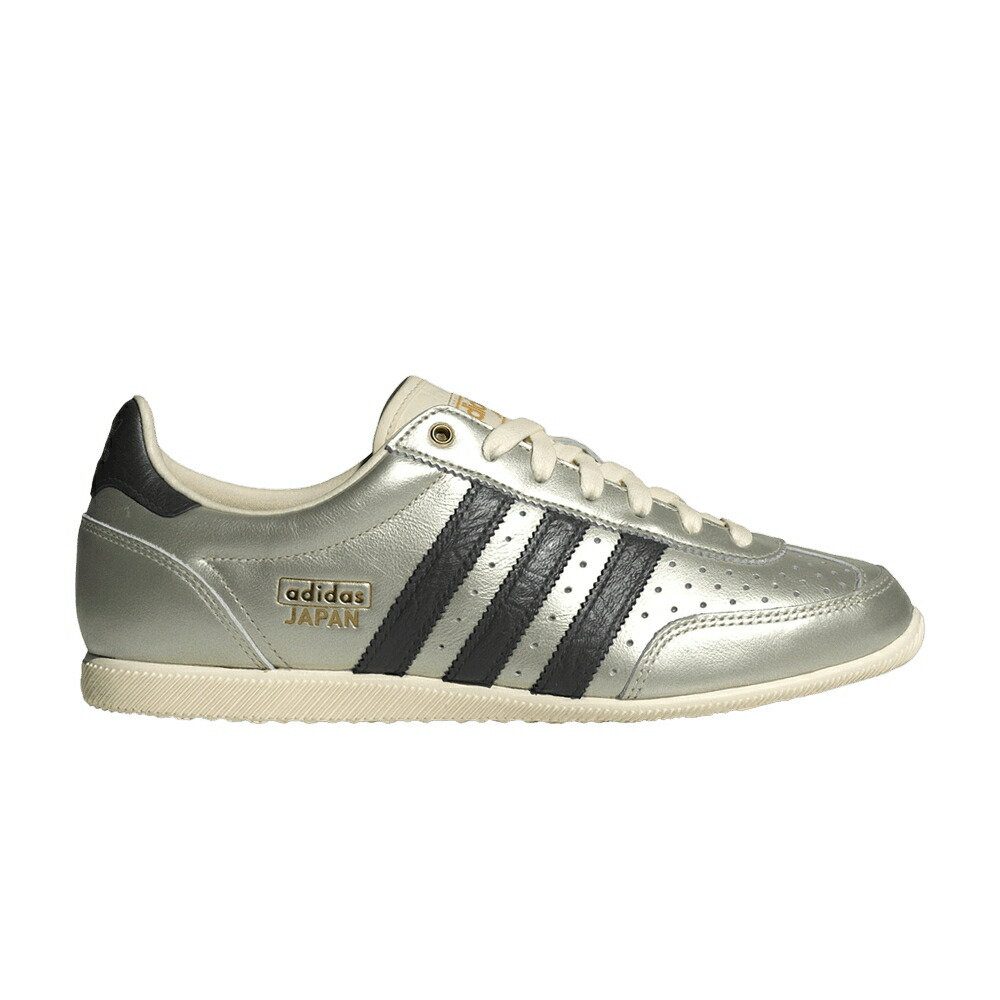 アディダス 銀色 シルバー コア 黒色 ブラック クリーム 白色 ホワイト ILVER BLACK スニーカー レディース ADIDAS WMNS JAPAN / SILVER CORE BLACK CREAM WHITE