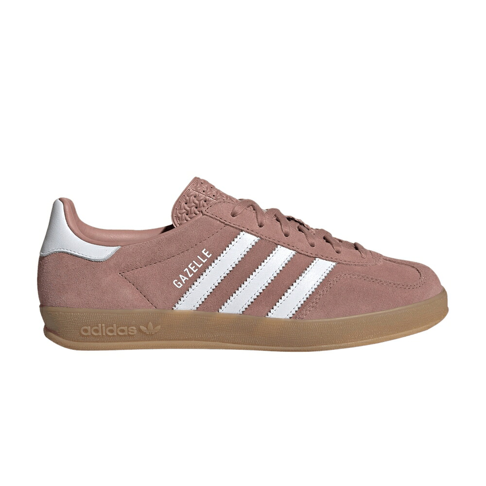 アディダス ガゼル ウォーム 白いこと 白いこと \u0027WARM GUM\u0027 スニーカー レディース ADIDAS WMNS GAZELLE INDOOR CLAY / WARM CLAY CLOUD WHITE GUM