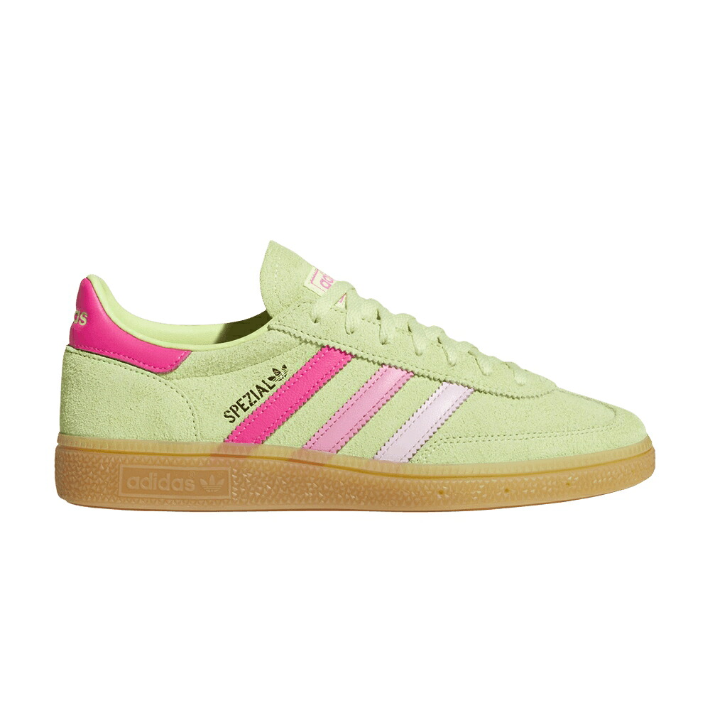 アディダス ハンドボール スペシアル 緑 グリーン ピンク 'GREEN PINK' スニーカー レディース ADIDAS WMNS HANDBALL SPEZIAL / GREEN PINK｜スニケス