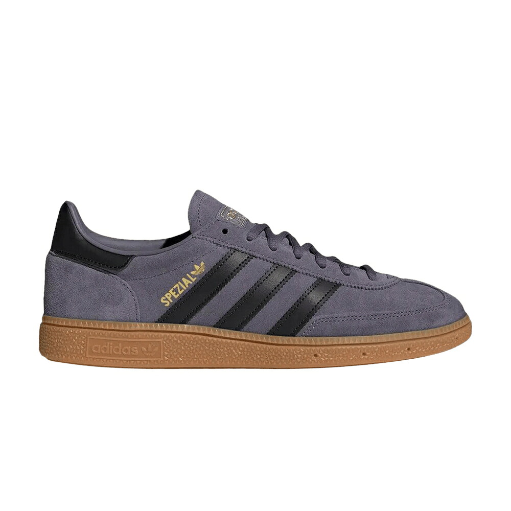 アディダス ハンドボール スペシアル 黒いこと 黒いこと ゴールド \u0027PURPLE GUM\u0027 スニーカー メンズ ADIDAS HANDBALL SPEZIAL BLACK / PREVIO BLACK GOLD METALLIC