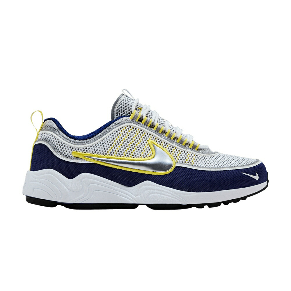 ナイキ ズーム 黄色 イエロー 白色 ホワイト 銀色 シルバー ディープ DEEP STRIKE スニーカー メンズ NIKE AIR ZOOM SPIRIDON SP ROYAL YELLOW 2025 / WHITE METALLIC SILVER DEEP ROYAL