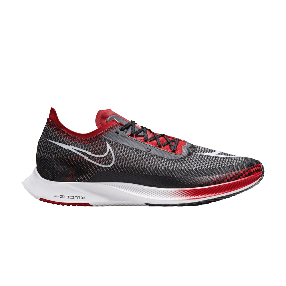 ナイキ トラック 黒色 ブラック 赤 レッド 'BOWERMAN CLUB' スニーカー メンズ NIKE ZOOMX STREAKFLY TRACK / BLACK VARSITY RED UNIVERSITY RED