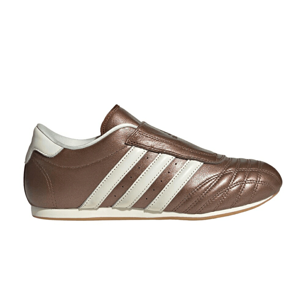 アディダス 茶色 ブラウン 白色 ホワイト BROWN WHITE スニーカー レディース ADIDAS WMNS TAEKWONDO OFF / BROWN PRELOVED BROWN OFF WHITE