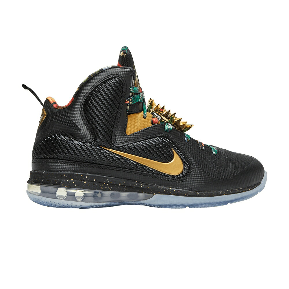 ナイキ レブロン 黒いこと 黒いこと ゴールド \u0027WATCH THRONE\u0027 スニーカー メンズ NIKE LEBRON 9 THE 2022 / BLACK METALLIC GOLD