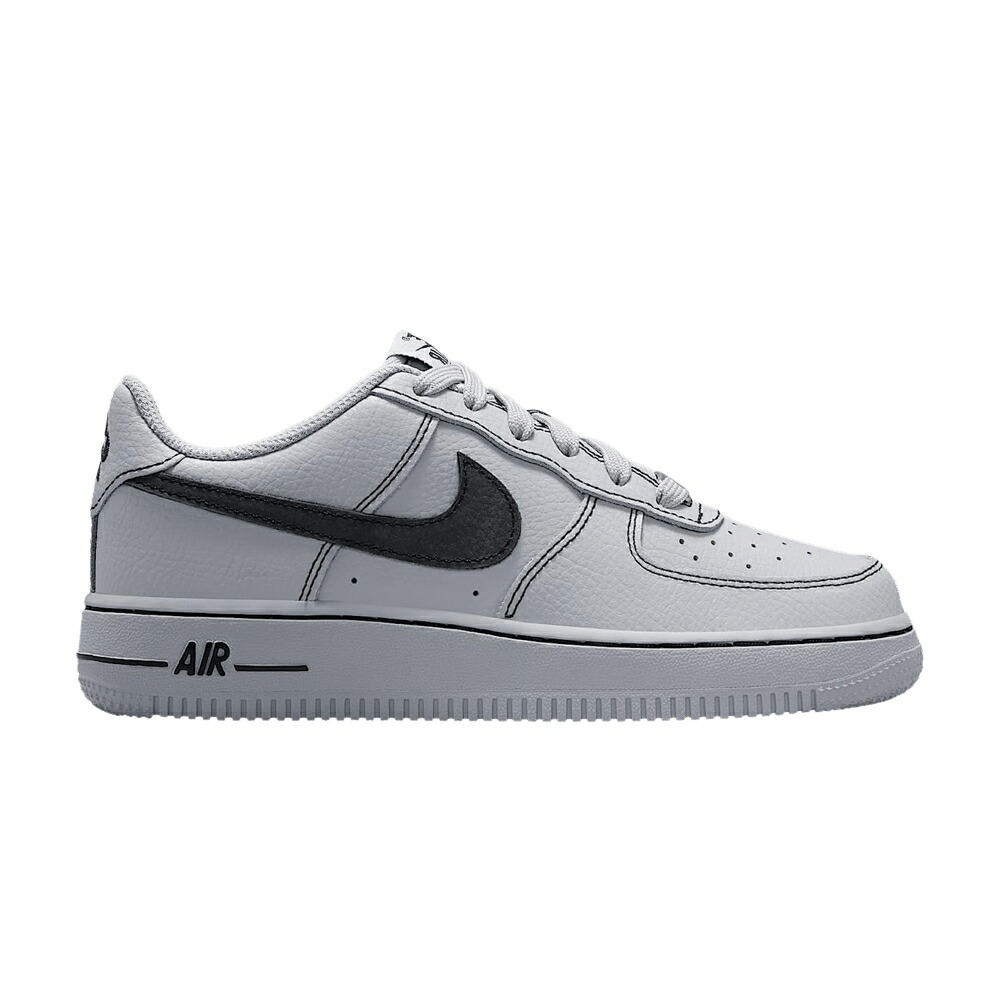ナイキ 灰色 グレー 黒色 ブラック エアフォース 'WOLF BLACK' ジュニア キッズ NIKE AIR FORCE 1 LV8 GS GREY/BLACK' / WOLF GREY BLACK ベビー マタニティ スニーカー