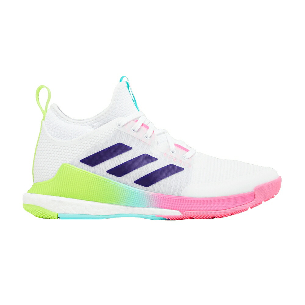 アディダス ミッド 紫 パープル 白いこと 白いこと 野球クラブ 分科大学 \u0027WHITE PINK\u0027 スニーカー レディース ADIDAS WMNS CRAZYFLIGHT MID PURPLE / CLOUD WHITE TEAM COLLEGE PURPLE レディース靴-スニーカー-靴