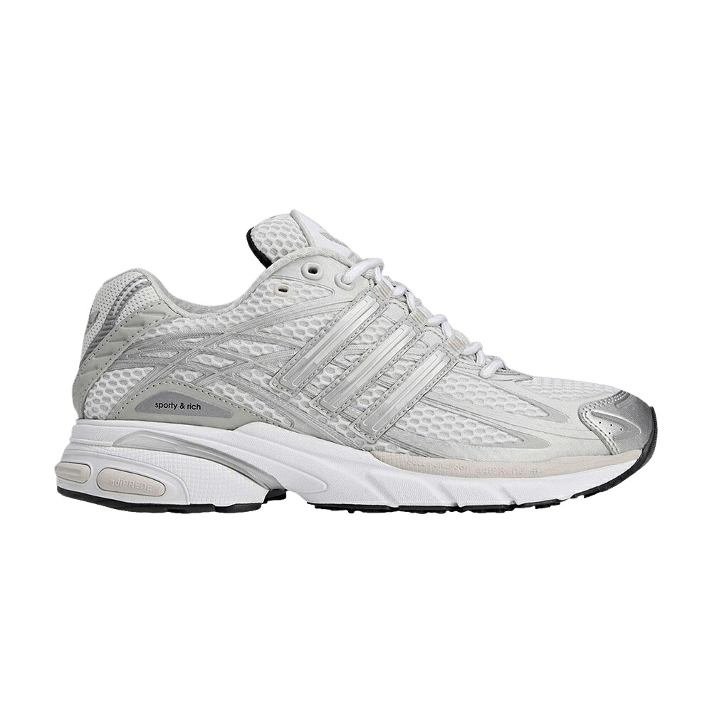 アディダス 薄墨色 薄墨色 白いこと 白いこと \u0026 \u0027GREY\u0027 スニーカー メンズ ADIDAS SPORTY RICH X ADISTAR CUSHION / GREY ONE GREY TWO CLOUD WHITE