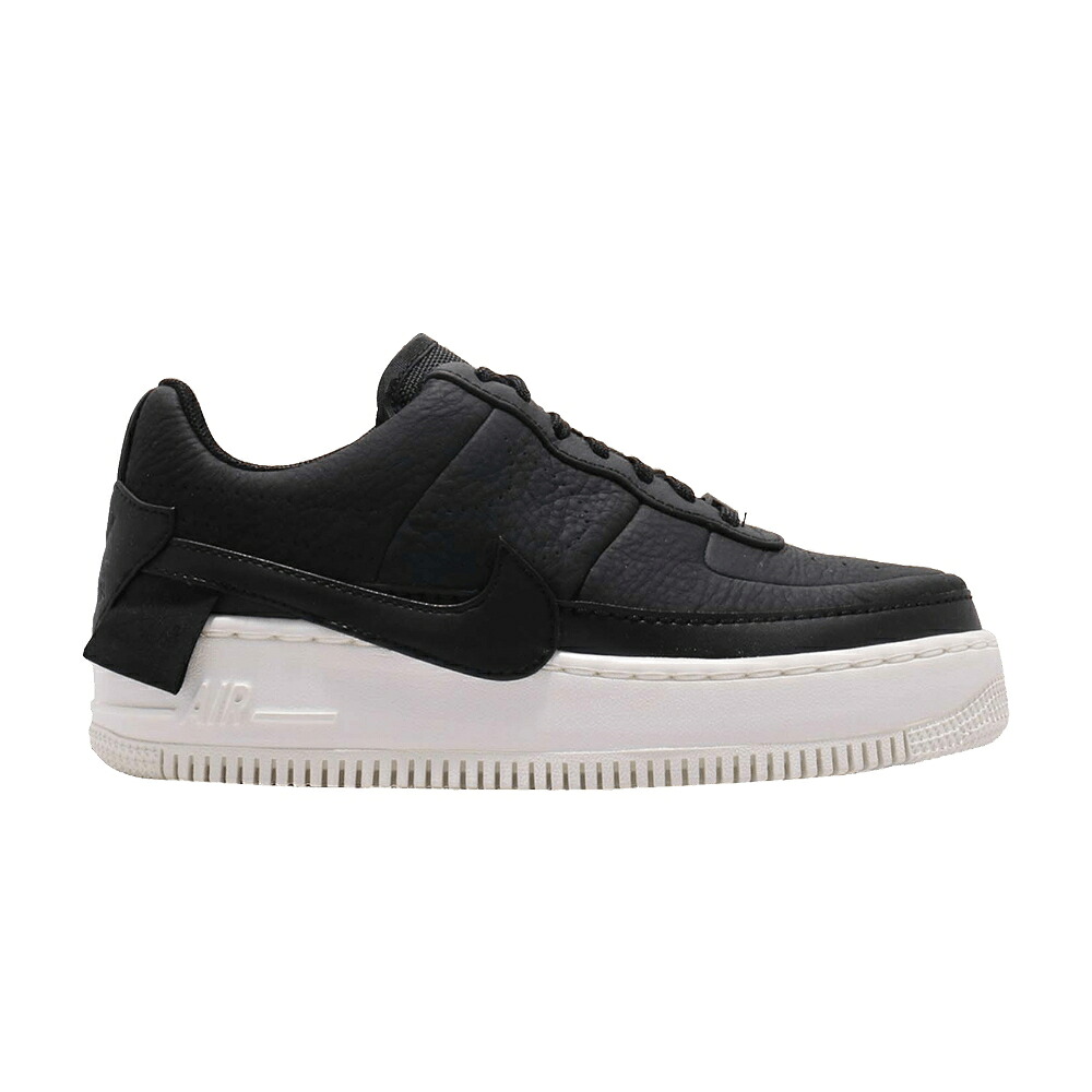 ナイキ プレミアム 黒色 ブラック エアフォース 'BLACK' スニーカー レディース NIKE WMNS AIR FORCE 1 JESTER XX PREMIUM / BLACK BLACK SAIL｜スニケス