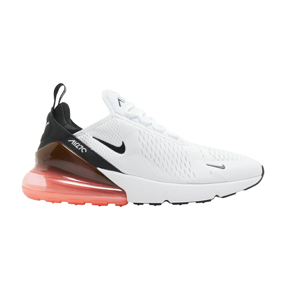 ナイキ マックス 白いこと 白いこと 黒いこと 黒いこと エア湖マックス \u0027WHITE PUNCH\u0027 スニーカー メンズ NIKE AIR MAX 270 HOT / WHITE HOT PUNCH BLACK メンズ靴-靴