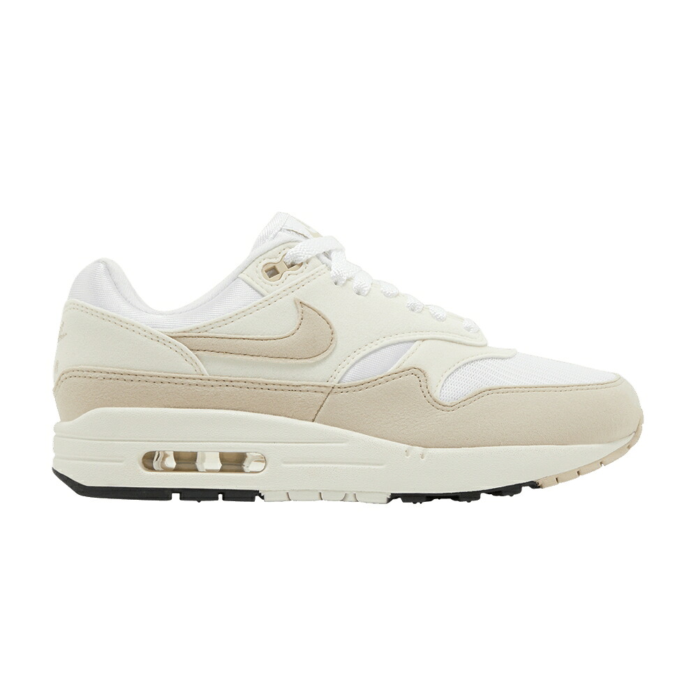 ナイキ マックス 象牙色 白いこと 白いこと エア湖マックス \u0027PALE IVORY\u0027 スニーカー レディース NIKE WMNS AIR MAX 1 / PALE IVORY SANDDRIFT WHITE SAIL