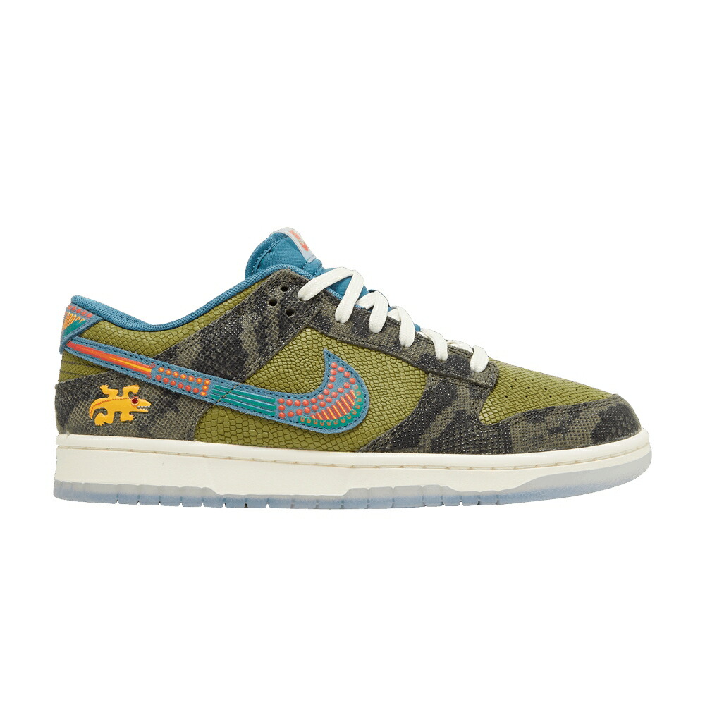 ナイキ ダンク カーボン 緑 グリーン リフト 青色 ブルー ダンクロー IEMPRE FAMILIA スニーカー メンズ NIKE DUNK LOW / CARBON GREEN RIFT BLUE SAIL