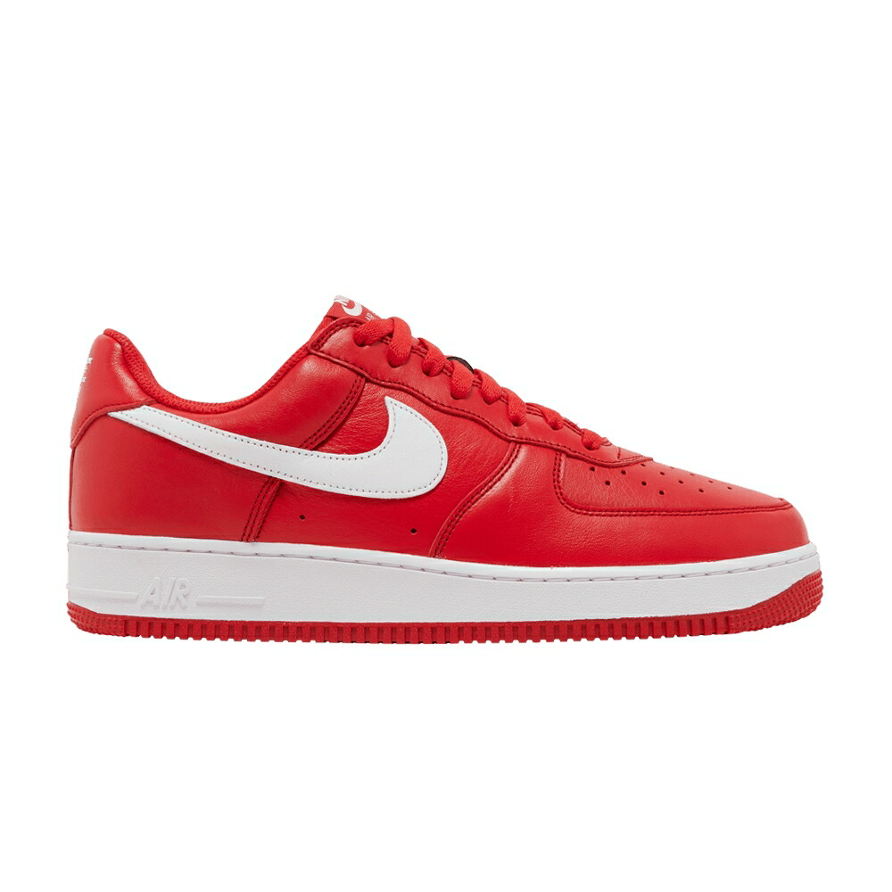 ナイキ 赤 レッド 白色 ホワイト エアフォース 'COLOR RED' スニーカー メンズ NIKE AIR FORCE 1 LOW OF THE MONTH - UNIVERSITY / UNIVERSITY RED WHITE