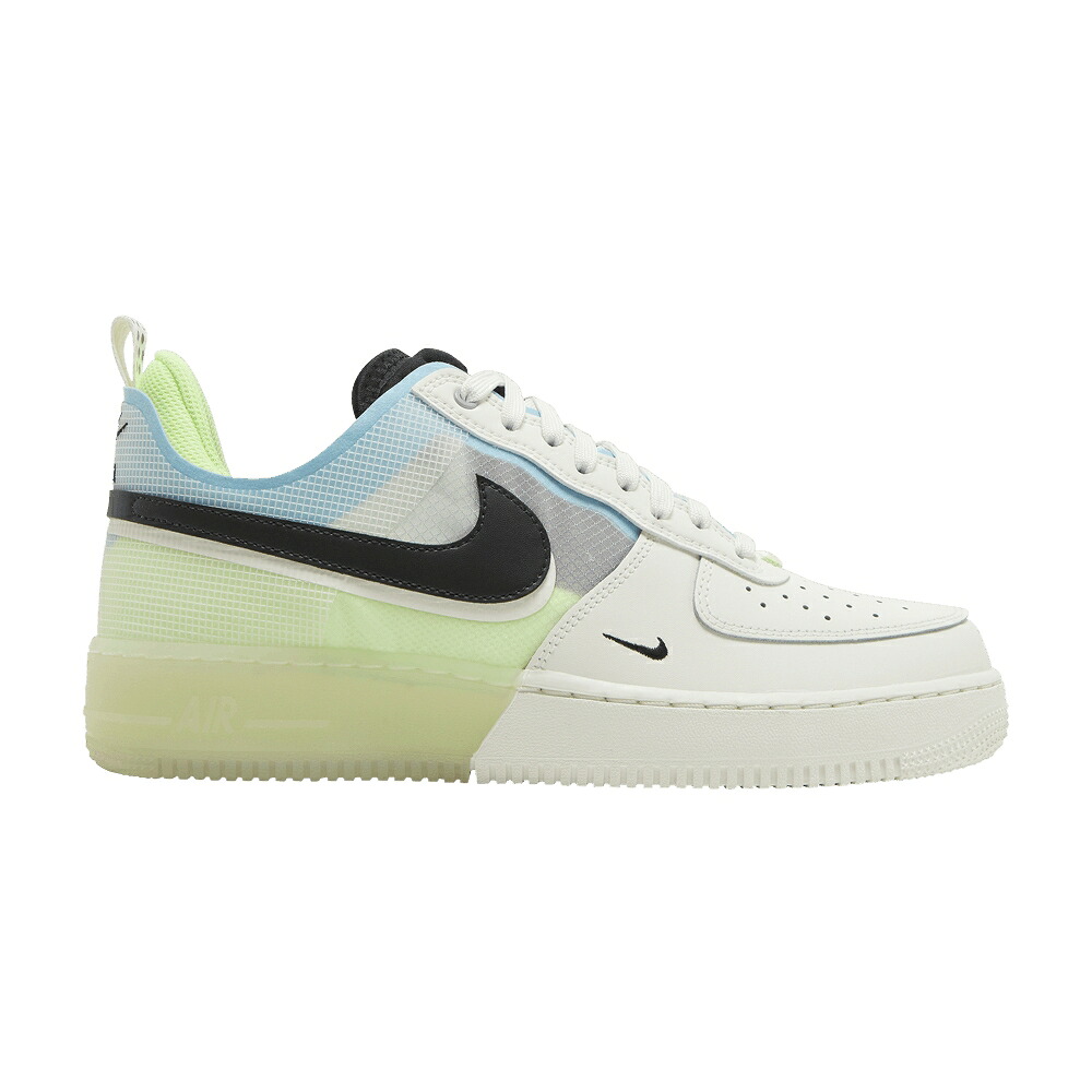 ナイキ リアクト 緑 緑であること 空軍 \u0027SAIL VOLT\u0027 スニーカー メンズ NIKE AIR FORCE 1 REACT BARELY / SAIL BARELY VOLT GHOST GREEN