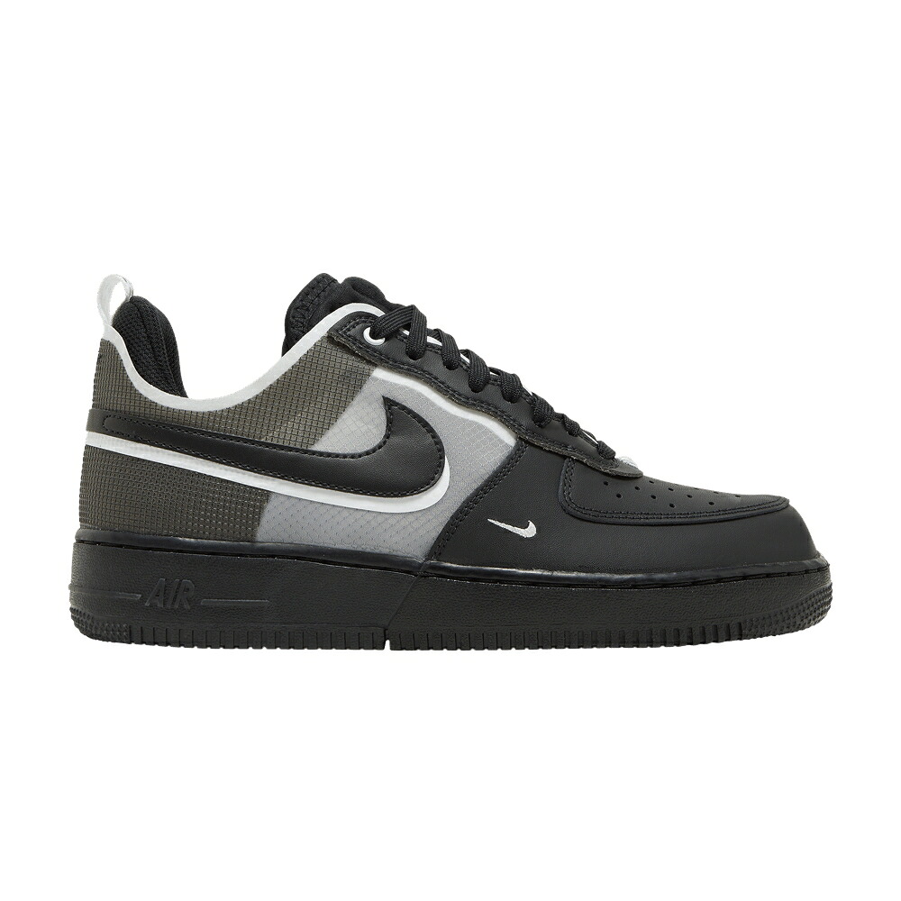 ナイキ リアクト 黒色 ブラック 白色 ホワイト エアフォース 'BLACK WHITE' スニーカー メンズ NIKE AIR FORCE 1 REACT / BLACK BLACK WHITE|スニケス